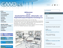 Tablet Screenshot of gawo-ev.de
